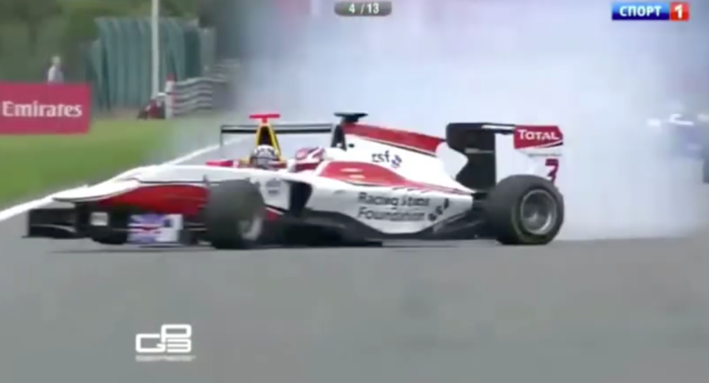 TOP10 crashs in GP3