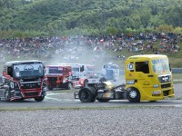 Tlačenice v retardéru FIA Truck Most 2009 by VDR