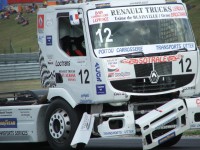 Roztrhaný truck Francouze Janiece