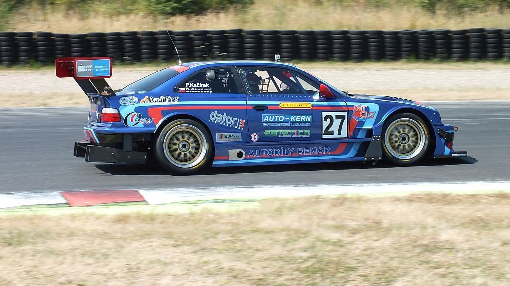 Petr Kačírek - BMW M3 E36 GTR FIA zone CE Most 2015