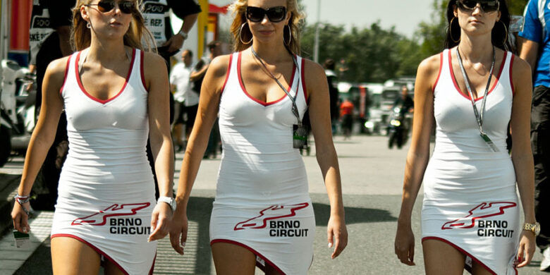 Paddock Girls při Moto GP 2010 v Brně (foto: Stephan Vereno)