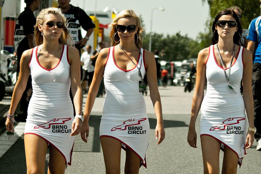 Paddock Girl Brno