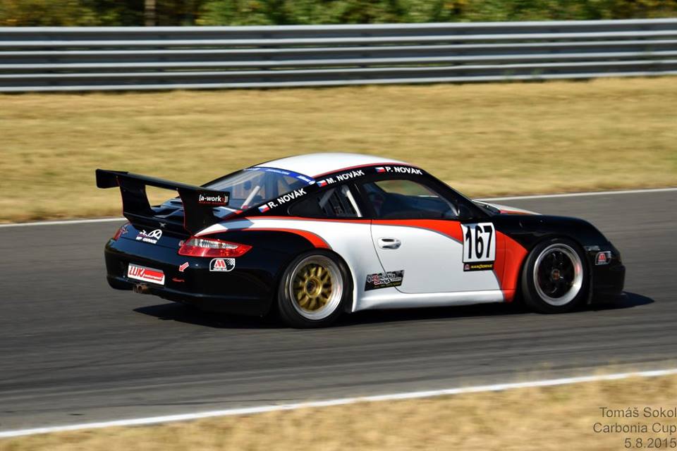 Michal Novák - Porsche 997 Cup v Mostě by Tomáš Sokol