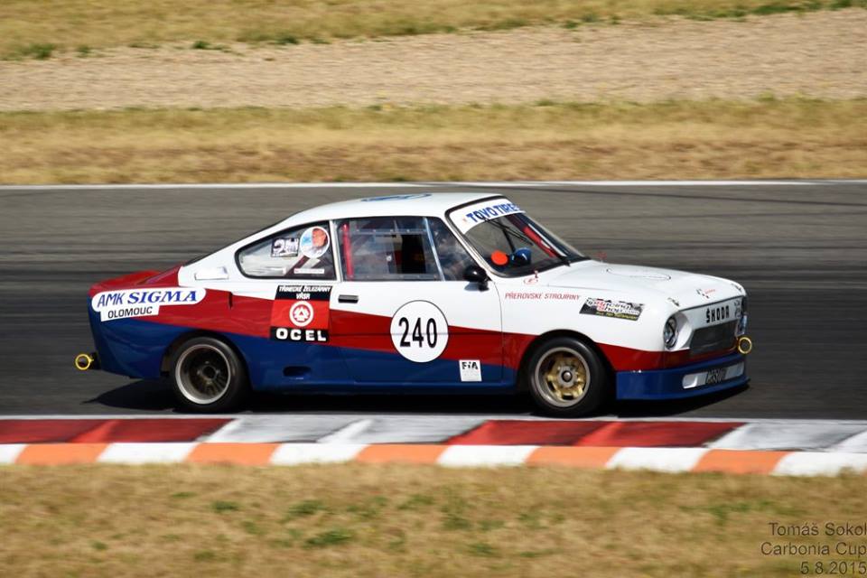 Otto Svoboda na autodromu v Mostě by Tomáš Sokol