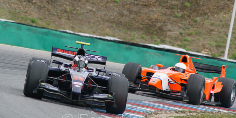 #26 Wolfgang Jaksch (D), Top Speed, Dallara, GP2, Mecachrome 4.0 V8; #13 Wolfgang Jordan (D), H & A Racing, Dallara, GP2, Mecachrome 4.0 V8