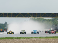 Start do závodu – #37 SMIECHOWSKI Jakub (PL), #23 GERSTL Ingo (A),  #2 VAN KALMTHOUT Marijn (NL) a #1 HAUSER Gary (L).