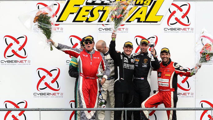 Pódium v sérii Supercar Challenge na belgickém okruhu ve Spa-Francorchamps
