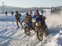 Atraktivní souboje, to je motoskijöring (Horní Město 2015)