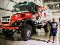 Aleš Loprais s novým dakarským truckem Iveco