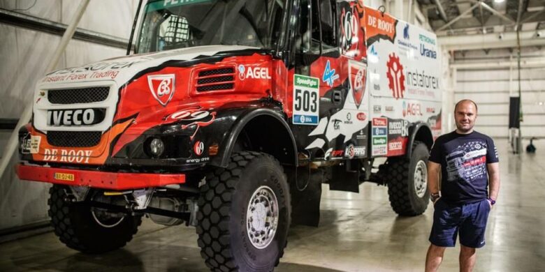 Aleš Loprais s novým dakarským truckem Iveco