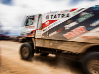 #533 Valtr, Kalina, Stross (CZE/Tatra Phoenix) se stali nejúspěšnějším českým týmem v kategorii kamionů, 8. místo, Rallye Dakar 2016.