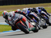 #69 Nicky Hayden (USA), Honda CBR1000RR SP, Honda World Superbike Team, Phillip Island, závod 1, 9. místo.