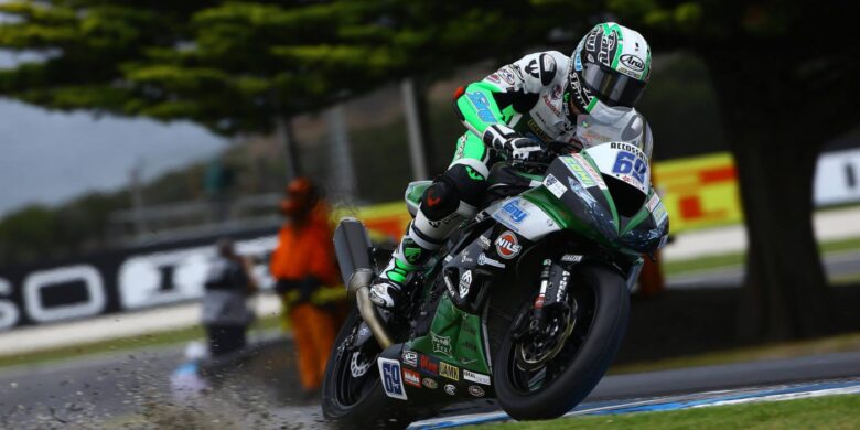 #69 Ondřej Ježek (CZE), Kawasaki ZX-6R, Team Go Eleven (foto Václav Duška, MPA foto)