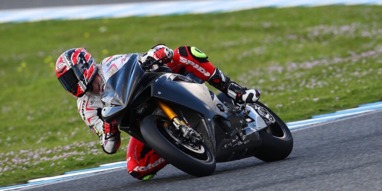 #2 Leon Camier (GBR), MV Agusta 1000 F4, MV Agusta Reparto Corse, testovací den v Jerezu