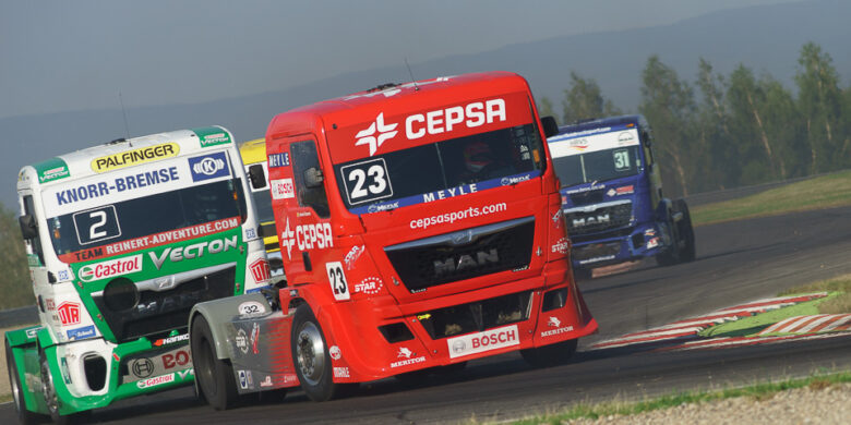 #23 ALBACETE Antonio (ESP), CEPSA TRUCK TEAM (ESP), MAN; #2 HAHN Jochen (DEU), CASTROL TEAM HAHN RACING (DEU), MAN