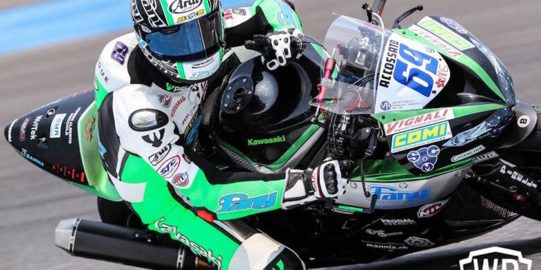 #69 Ondřej Ježek (CZE), Kawasaki ZX-6R, Team Go Eleven (foto Václav Duška, MPA foto)