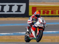 #60 Michael van der Mark (NED), Honda CBR1000RR SP, Honda World Superbike Team – vítěz kvalifikace v Thajsku