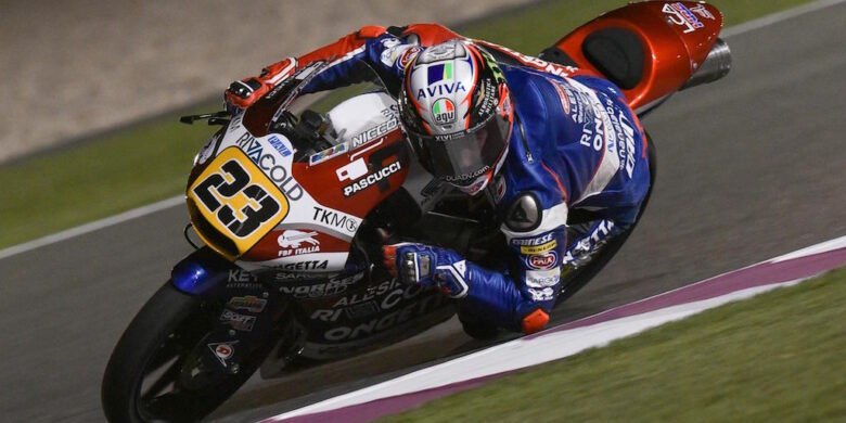 #23 Niccolo Antonelli, Ongetta-Rivacold, vítěz Moto3 – GP Kataru 2016