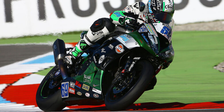 #69 Ondřej Ježek (CZE), Kawasaki ZX–6R, Team Go Eleven (foto Mara Paulíček, MPA foto)