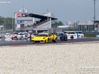 Start Carboniacupu na Slovakiaringu 2016, na čele Dennis Waszek s Ferrari |F430 GT3 by R.Holan