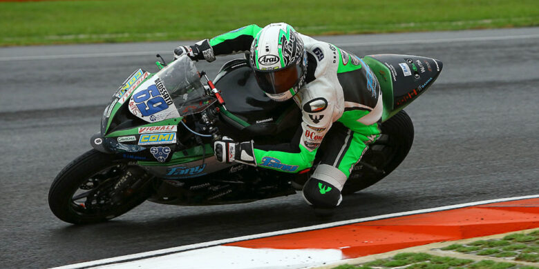 #69 Ondřej Ježek (CZE), Kawasaki ZX–6R, Team Go Eleven (foto Mára Paulíček, MPA foto)