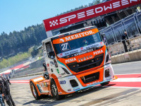 Tým Schwabentruck při zahájení letošní sezony na Red Bull Ringu v rakouském Spielbergu, foto Iveco Czech Republic, a. s.