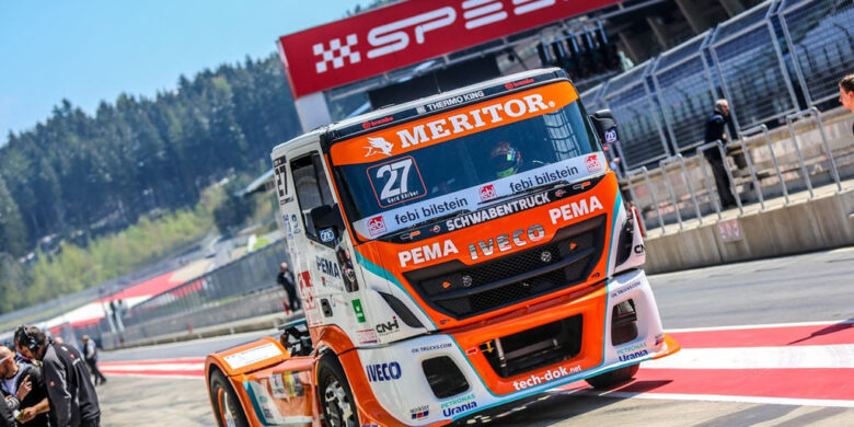 Tým Schwabentruck při zahájení letošní sezony na Red Bull Ringu v rakouském Spielbergu, foto Iveco Czech Republic, a. s.