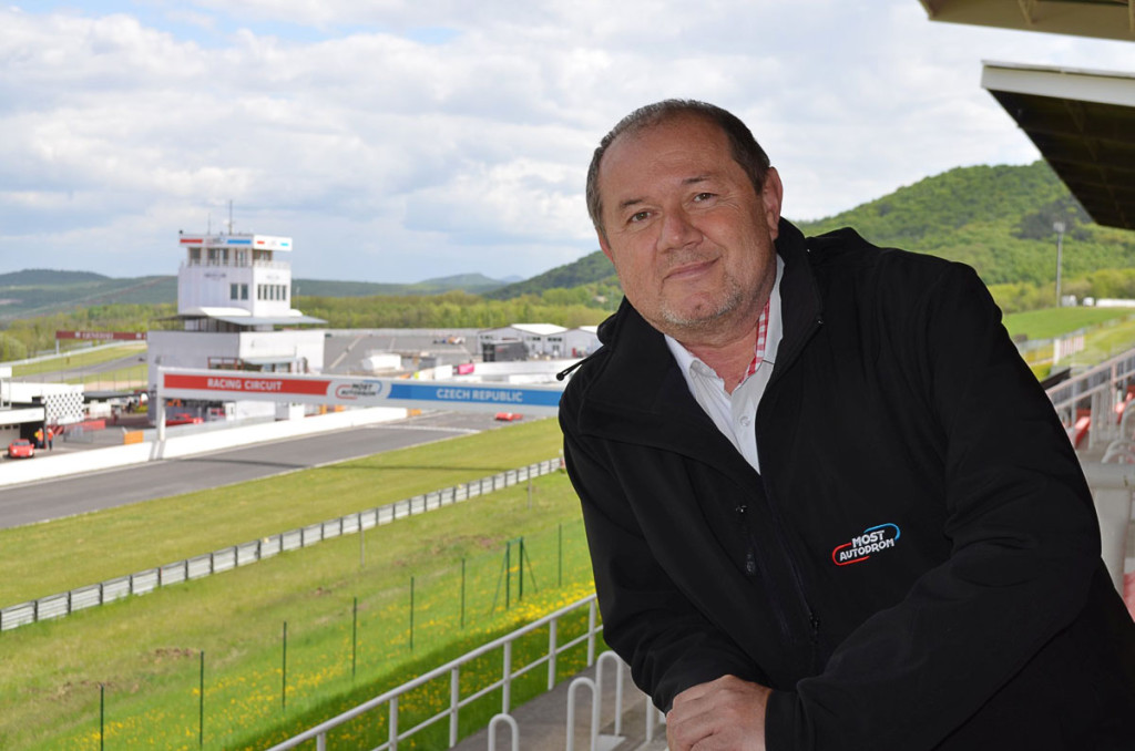 Generální ředitel společnosti AUTODROM MOST Jiří Volovecký
