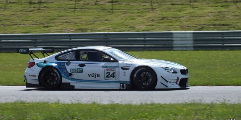 Jiří Malchárek (SK) BMW M6 GT3 - FIA Zone CE D4 - autodrom Most 2016