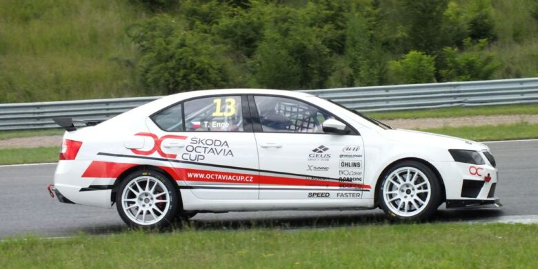 Tomáš Enge - Škoda Octavia Cup 2016 - autodrom Most 2016 VDR