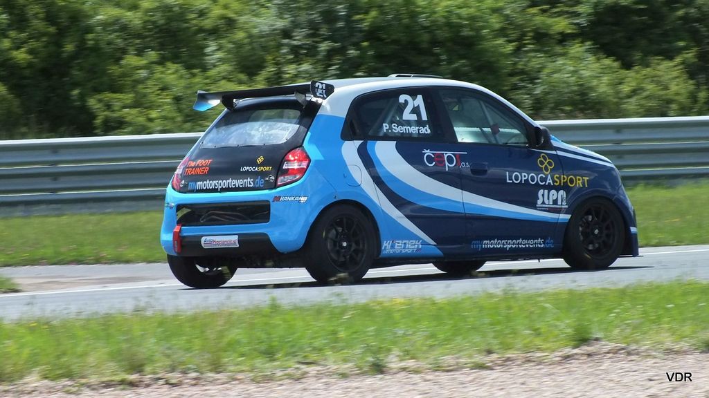Petr Semerád - Renault Twingo - Eset V4 Cup Gr.A - autodorm Most 2016