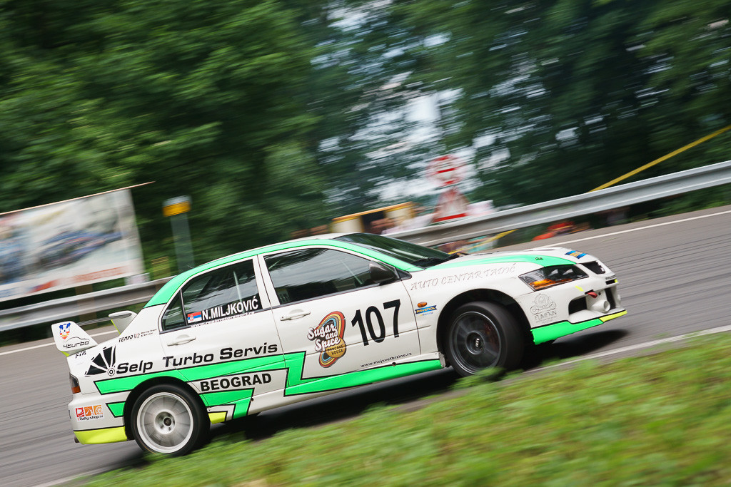 #107 MILJKOVIĆ Nikola (SRB), Realmotorsport, Mitsubishi Lancer EVO IX, N, 3395 ccm
