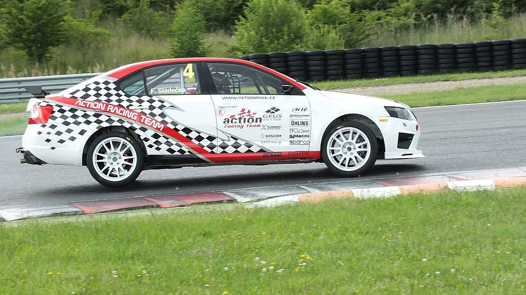Filip Sládečka (SK) Škoda Octavia Cup 2016 autodrom Most © VDR
