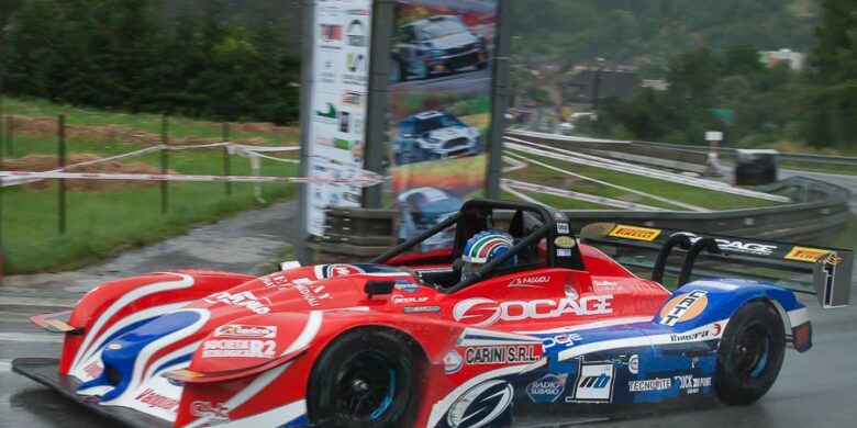 Vítěz tréninku i závodu Dobšinský kopec 2016: #1 Simone Faggioli, ITA, BEST LAP SSD, Norma M20 FC.