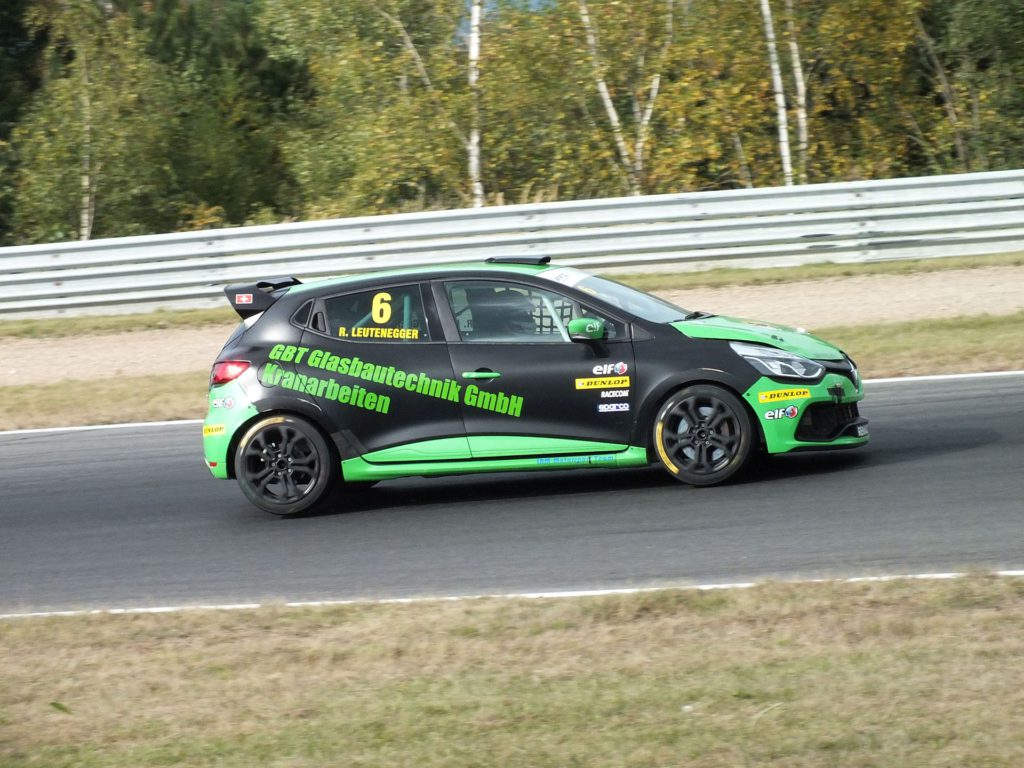 Leutenegger - Renault Clio Cup autodrom Most při CZTP - VDR