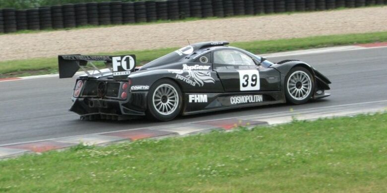 Antonín Herbeck - Pagani Zonda V12 autodrom Most 2008 by VDR