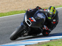 #17 Karel Abraham na Ducati GP15 při testech MotoGP v Jerezu (foto Gold & Goose)
