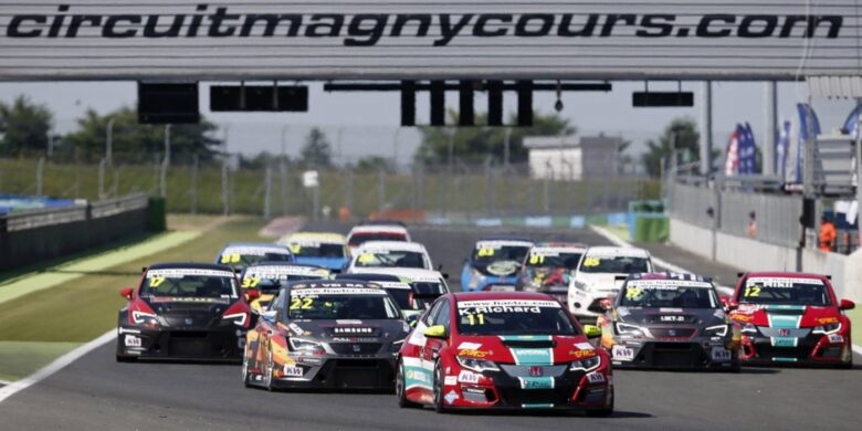 START 1 11 RICHARD Kris (che) Honda Civic team Rikli motorsport action during the 2016 ETCC European Touring Car Championship race at Magny-Cours, France from July 8 to 10 - Photo Jean Michel Le Meur / DPPI