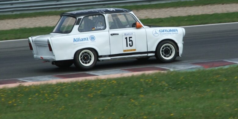 Trabant 601 v Mostě při závodech HAIGO 2008 by VDR