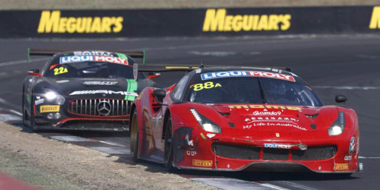 Vítězové #88 Toni Vilander, Craig Lowndes, Jamie Whincup, Ferrari 488 GT3