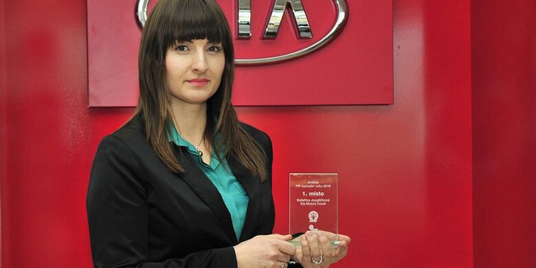 Katka Jouglíčková vítězka PR manager 2016 (foto KMN)