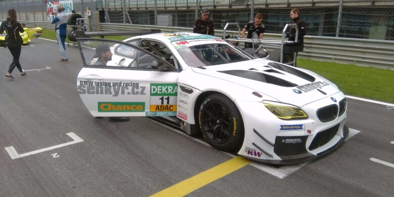 BMW M6 GT3 Knoll Šenkýř motorsport Redbullring by ESET V4Cup