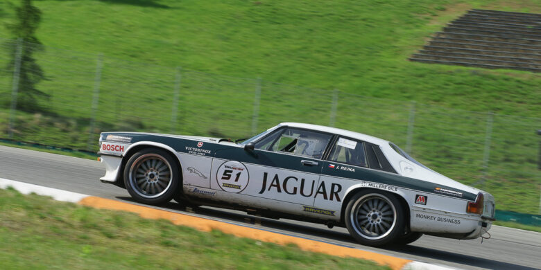#51 K-7, nad 4000ccm, Jaroslav Rejka, CZE, Jaguar XJS, 5996 ccm, 1977 (foto: Milan Spurný)