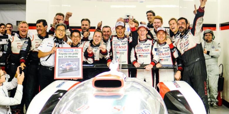 #7 TOYOTA GAZOO RACING / JPN / Toyota TS050 - Hybrid / Mike Conway (BR) / Kamui Kobayashi (JPN) / Stephane Sarrazin (FRA) - Toyota team - Le Mans 24 Hour 2017 (zdroj: fiawec.com)