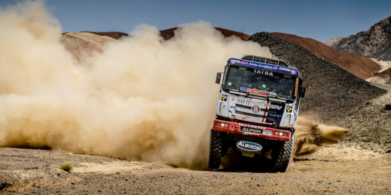 Martin Kolomý na kamionu TATRA Phoenix, Silk Way Rally 2017