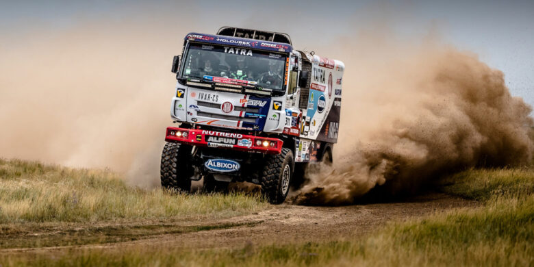 Martin Kolomý na kamionu TATRA Phoenix, Silk Way Rally 2017