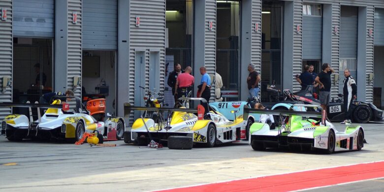 Ligier a dvě Normy v akci Carboniacup Lausitring by Fríček