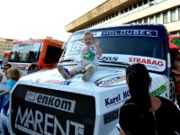 Spanilá jízda závodních trucků 2016 (autor: Autodrom Most)