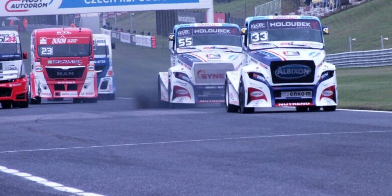 David Vršecký, Adam Lacko, Norbi Kiss a Antonio Albacete - FIA Truck Racing Championship ETRC 2017 autodrom Most by VDR