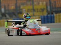 #1 Adam Kout (MS Kart/DEA) na trati v Le Mans, Francie (foto: Vratislav Ondráček)